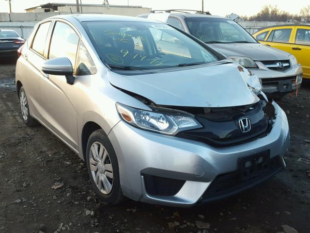 JHMGK5H5XGX010475 - 2016 HONDA FIT LX SILVER photo 1