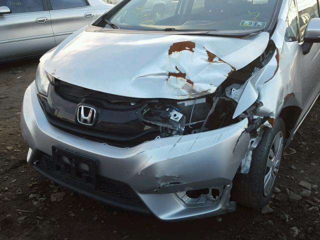 JHMGK5H5XGX010475 - 2016 HONDA FIT LX SILVER photo 9