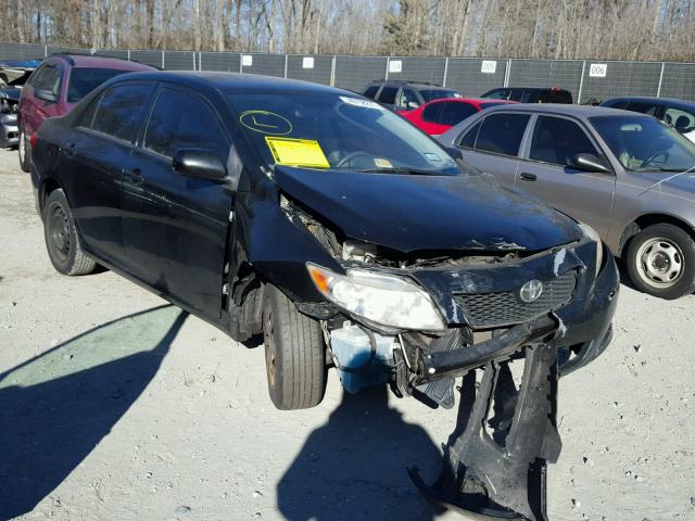 JTDBL40E19J006769 - 2009 TOYOTA COROLLA BA BLACK photo 1