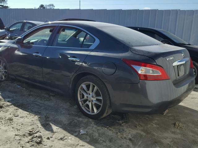 1N4AA5AP7BC810386 - 2011 NISSAN MAXIMA S GRAY photo 3