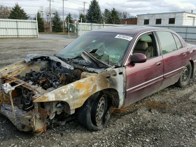 1G4CU541334157578 - 2003 BUICK PARK AVENU RED photo 2