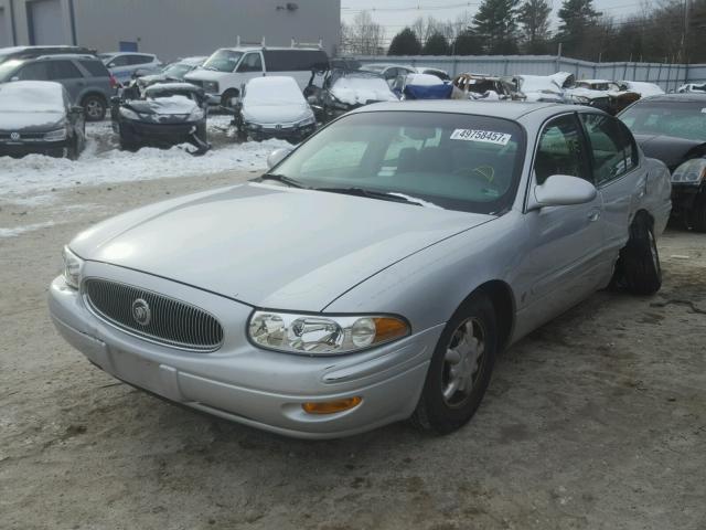 1G4HP54K314182273 - 2001 BUICK LESABRE CU SILVER photo 2