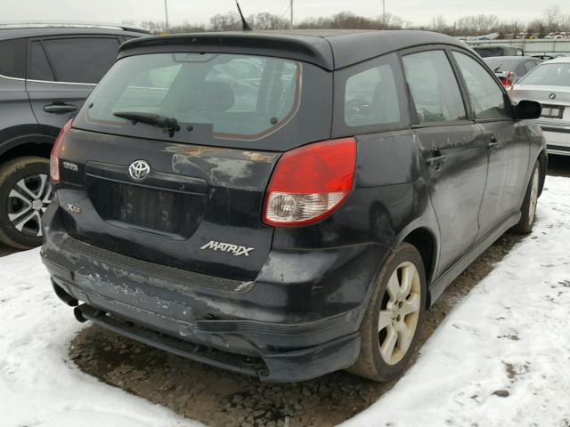 2T1KY32E83C117413 - 2003 TOYOTA COROLLA MA BLACK photo 4