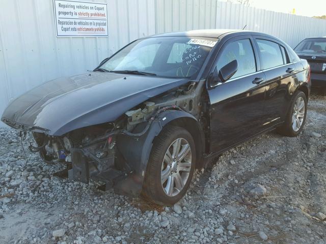 1C3CCBAB1DN698566 - 2013 CHRYSLER 200 LX BLACK photo 2