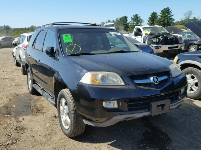 2HNYD18204H540589 - 2004 ACURA MDX BLACK photo 1