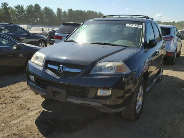 2HNYD18204H540589 - 2004 ACURA MDX BLACK photo 2