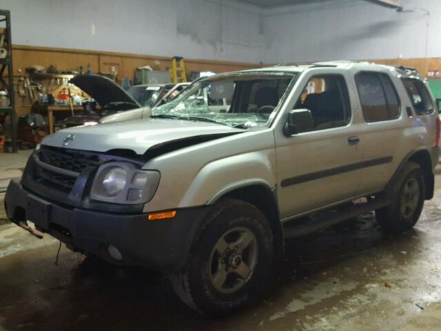 5N1ED28Y93C636141 - 2003 NISSAN XTERRA XE SILVER photo 2