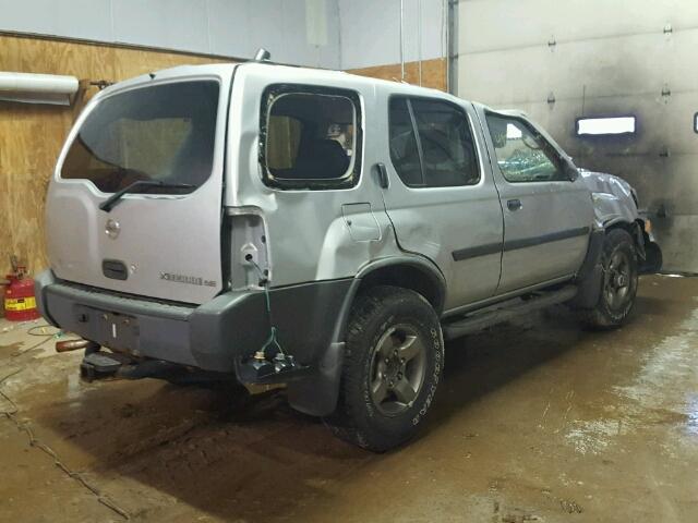 5N1ED28Y93C636141 - 2003 NISSAN XTERRA XE SILVER photo 4