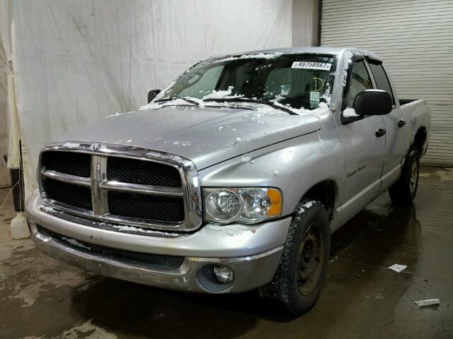 1D7HA18N83S111402 - 2003 DODGE RAM 1500 S SILVER photo 2