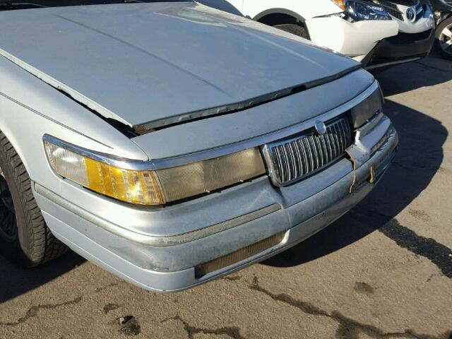 2MELM75W3RX625514 - 1994 MERCURY GRAND MARQ SILVER photo 9