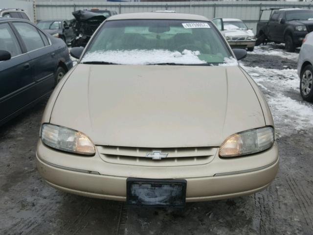 2G1WL52M0W9132889 - 1998 CHEVROLET LUMINA BAS TAN photo 9