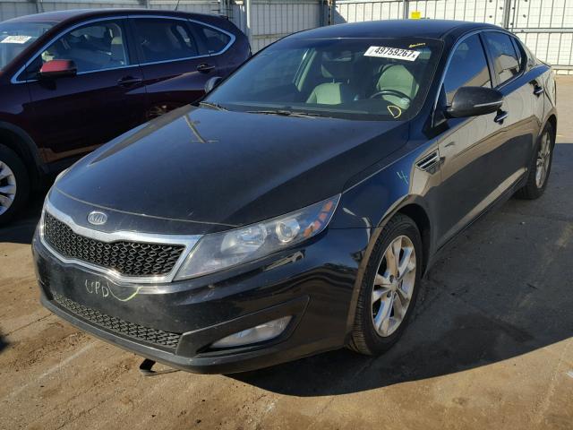 5XXGN4A76CG084475 - 2012 KIA OPTIMA EX BLACK photo 2