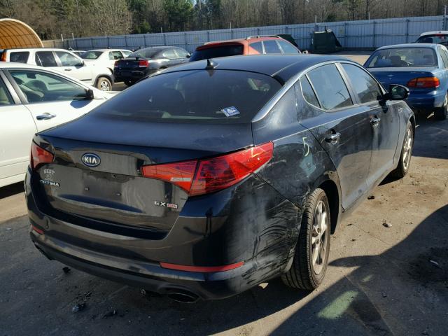 5XXGN4A76CG084475 - 2012 KIA OPTIMA EX BLACK photo 4