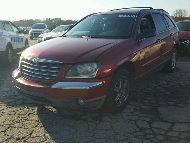 2C4GM68415R475036 - 2005 CHRYSLER PACIFICA T RED photo 2