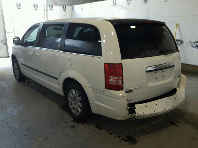 2A8HR44E79R525770 - 2009 CHRYSLER TOWN & COU WHITE photo 3