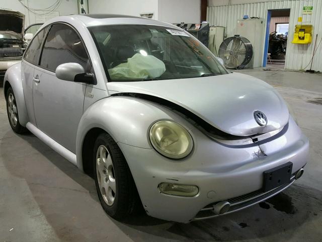 3VWCK21C13M415967 - 2003 VOLKSWAGEN NEW BEETLE SILVER photo 1