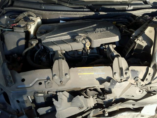 2G1WS553681239730 - 2008 CHEVROLET IMPALA POL BLACK photo 7