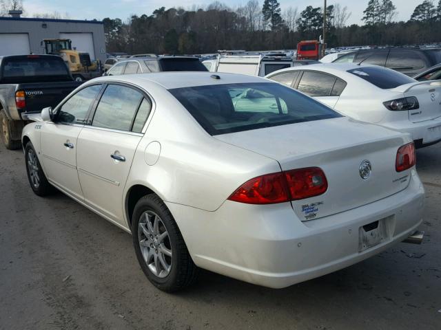 1G4HD57278U134984 - 2008 BUICK LUCERNE CX WHITE photo 3