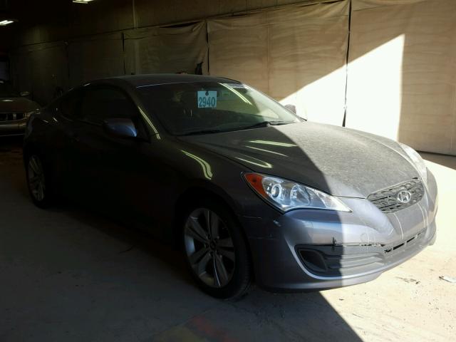 KMHHT6KDXAU037088 - 2010 HYUNDAI GENESIS CO GRAY photo 1