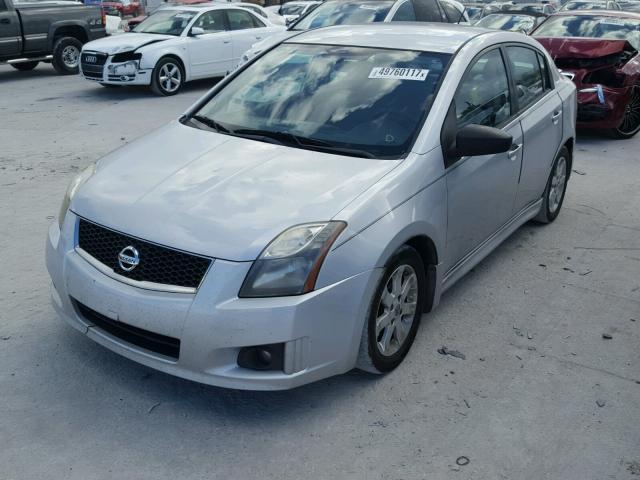 3N1AB6AP2BL659378 - 2011 NISSAN SENTRA 2.0 SILVER photo 2