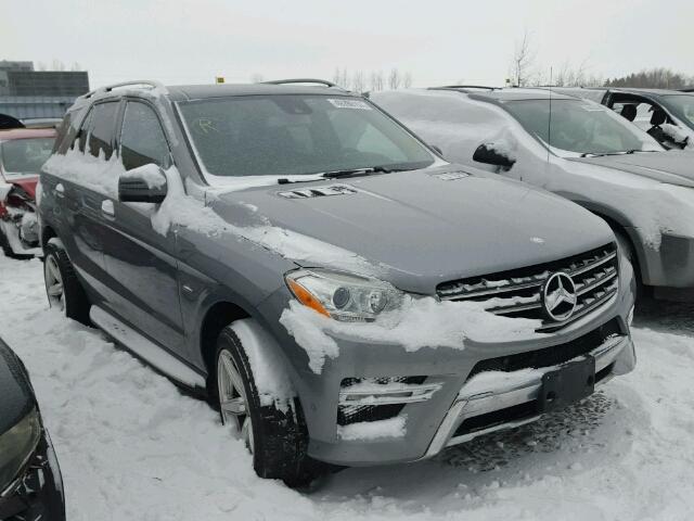 4JGDA2EB5CA040296 - 2012 MERCEDES-BENZ ML 350 BLU GRAY photo 1