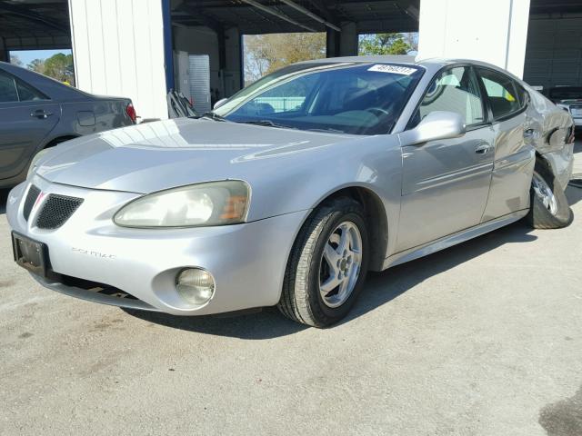 2G2WP522041324341 - 2004 PONTIAC GRAND PRIX SILVER photo 2