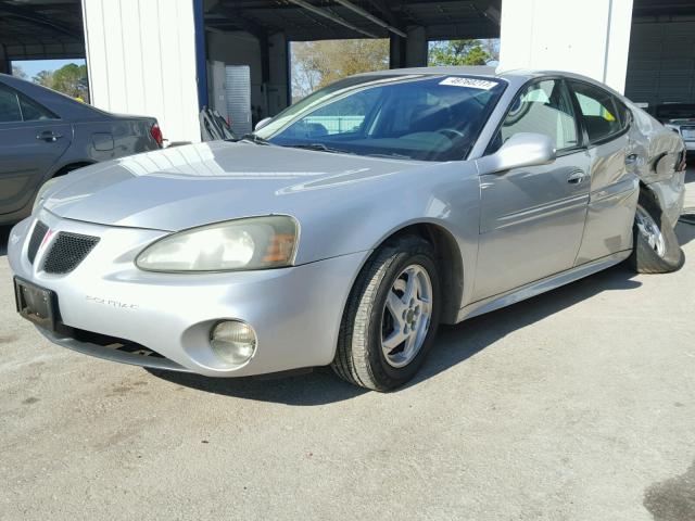 2G2WP522041324341 - 2004 PONTIAC GRAND PRIX SILVER photo 2