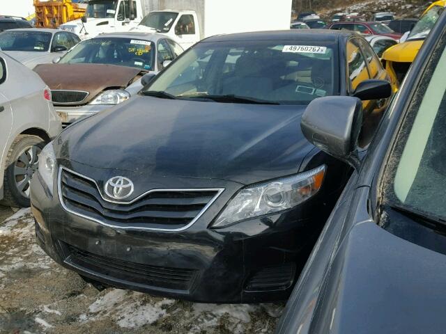 4T1BF3EK4AU056970 - 2010 TOYOTA CAMRY BASE BLACK photo 2