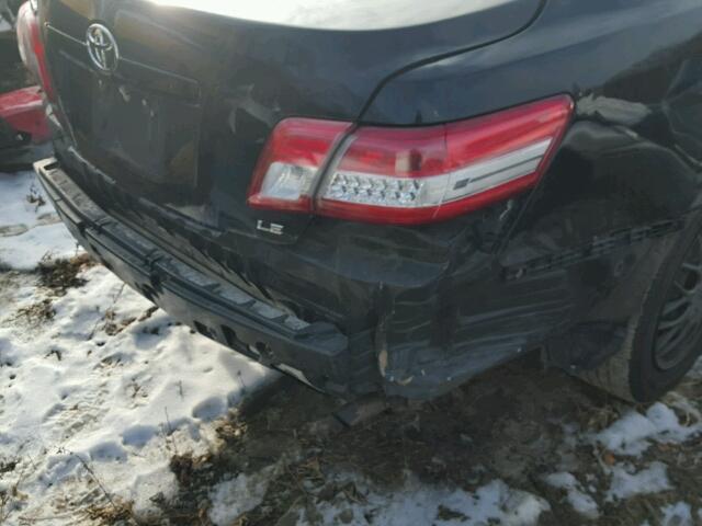 4T1BF3EK4AU056970 - 2010 TOYOTA CAMRY BASE BLACK photo 9