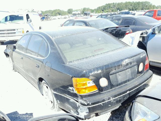 JT8BD68S4X0067859 - 1999 LEXUS GS 300 BLACK photo 3