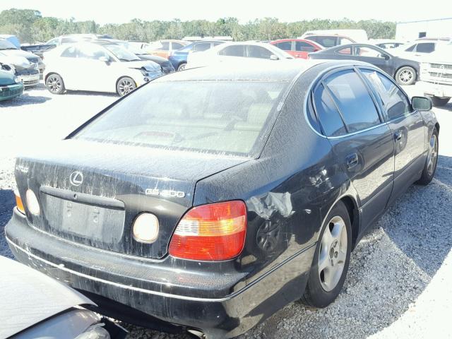 JT8BD68S4X0067859 - 1999 LEXUS GS 300 BLACK photo 4