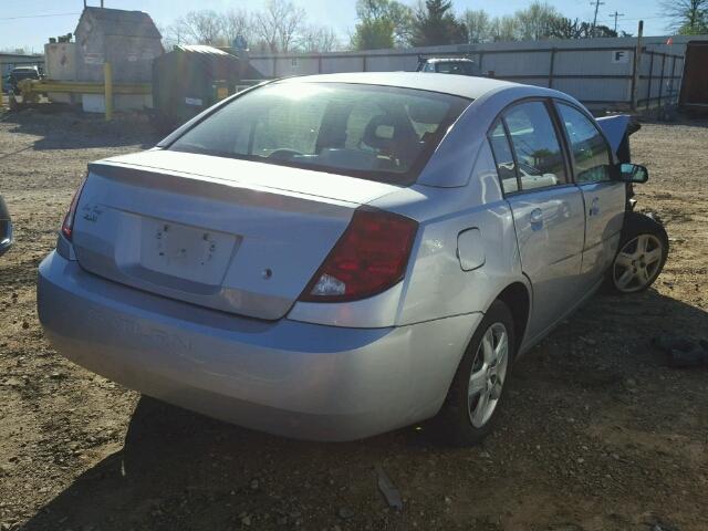 1G8AJ55F26Z172153 - 2006 SATURN ION LEVEL SILVER photo 4