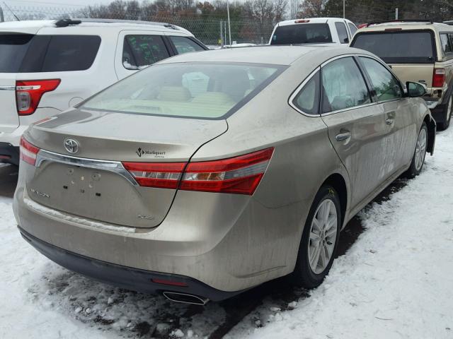 4T1BK1EB6EU081004 - 2014 TOYOTA AVALON BAS GRAY photo 4