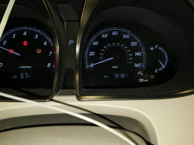 4T1BK3DB9CU460556 - 2012 TOYOTA AVALON BAS BLACK photo 8