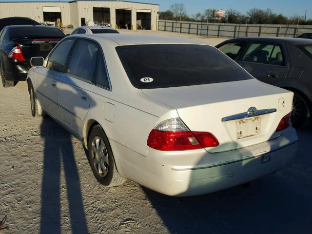 4T1BF28B23U269280 - 2003 TOYOTA AVALON XL WHITE photo 3