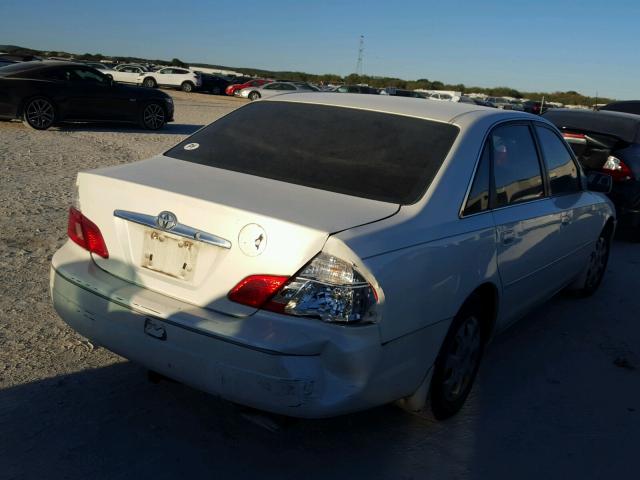 4T1BF28B23U269280 - 2003 TOYOTA AVALON XL WHITE photo 4