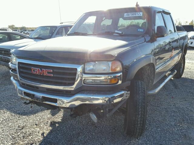 1GTHK23D47F176743 - 2007 GMC SIERRA K25 BLACK photo 2