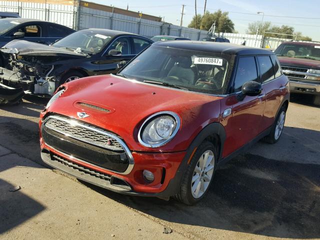 WMWLN9C51H2E48984 - 2017 MINI COOPER S C RED photo 2