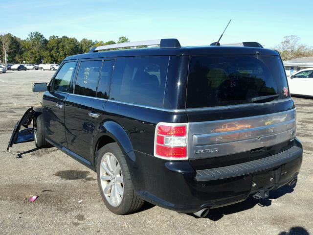 2FMHK6DT8HBA04839 - 2017 FORD FLEX LIMIT BLACK photo 3