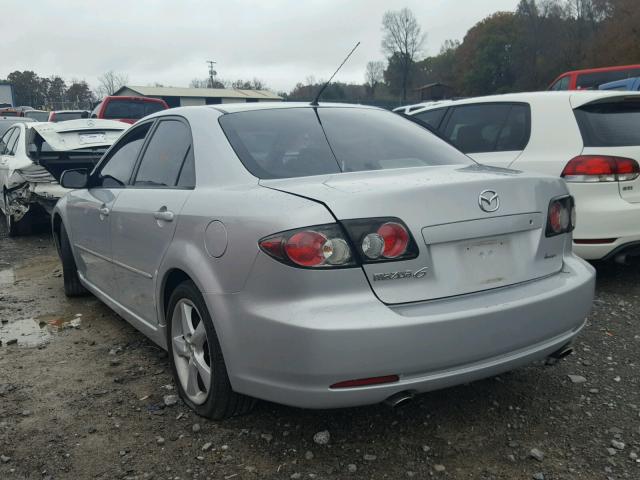 1YVHP80C875M22371 - 2007 MAZDA 6 I SILVER photo 3