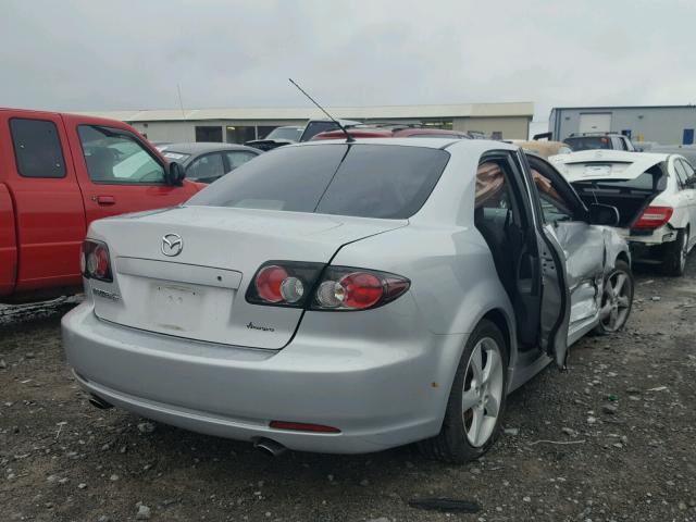 1YVHP80C875M22371 - 2007 MAZDA 6 I SILVER photo 4