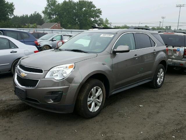 2CNALDEC9B6414695 - 2011 CHEVROLET EQUINOX LT BROWN photo 2