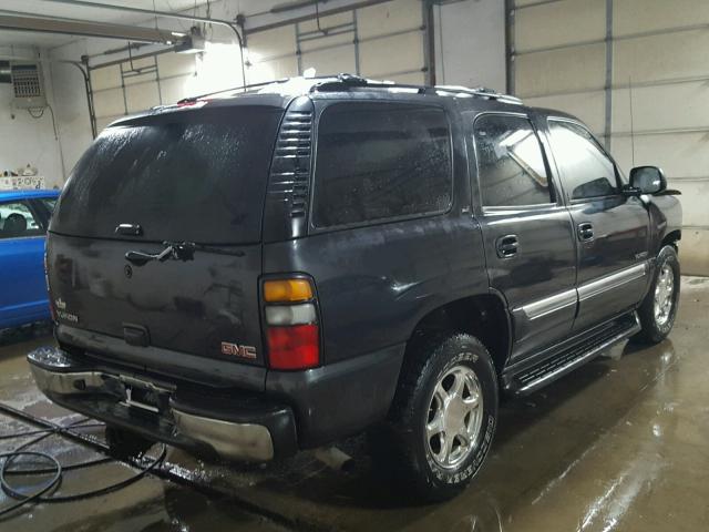 1GKEK13T26J157726 - 2006 GMC YUKON GRAY photo 4