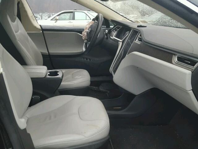 5YJSA1H17EFP30358 - 2014 TESLA MODEL S Սև լուսանկար 5