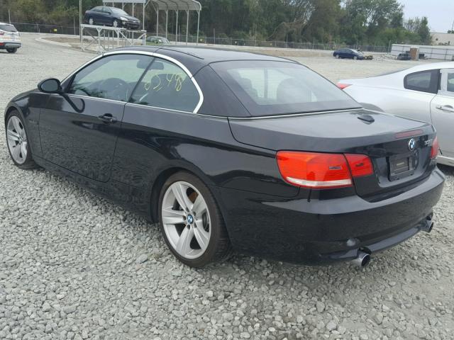 WBAWL73598PX58601 - 2008 BMW 335 I BLACK photo 3