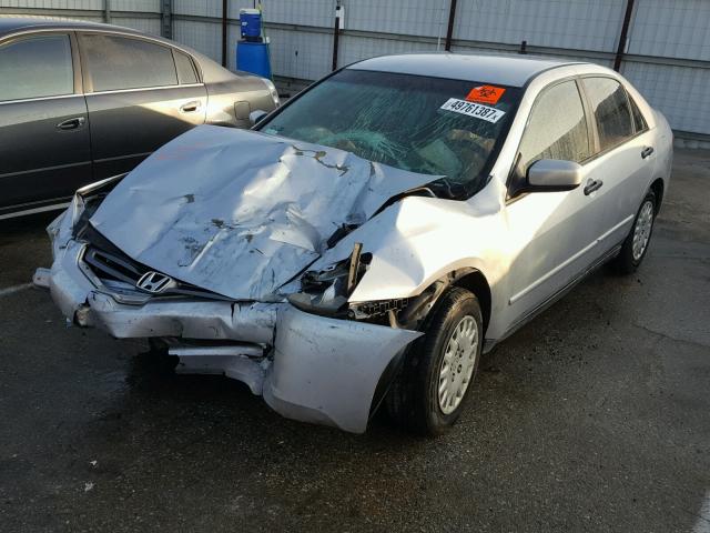 1HGCM56154A066074 - 2004 HONDA ACCORD DX SILVER photo 2