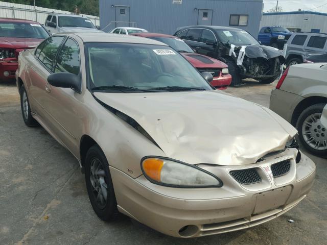 1G2NF52E63M560617 - 2003 PONTIAC GRAND AM S GOLD photo 1