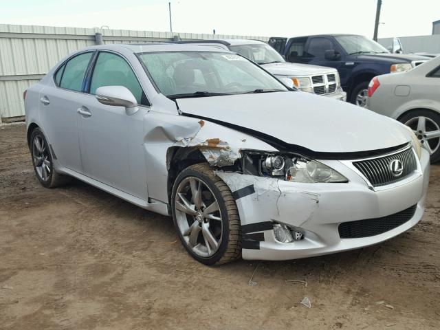 JTHBF5C24A5122705 - 2010 LEXUS IS 250 TAN photo 1