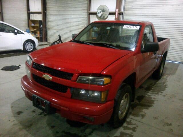 1GCCS249288213086 - 2008 CHEVROLET COLORADO L RED photo 2