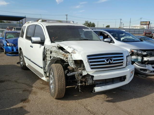 5N3AA08C87N806457 - 2007 INFINITI QX56 WHITE photo 1